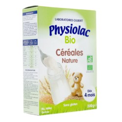 Physiolac Bio Cereales Sans Gluten 0g Diversification Alimentaire
