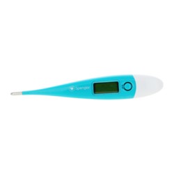 Thermometre rectale pour temperature digital fievre medical electronique  blanc